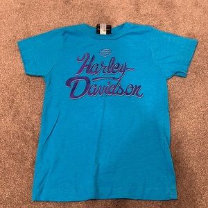 Youth Xs Harley Davidson tee, new without tags